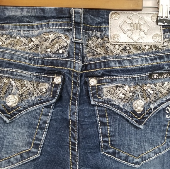 Embellished Miss Me Jeans - Picture 3 of 3